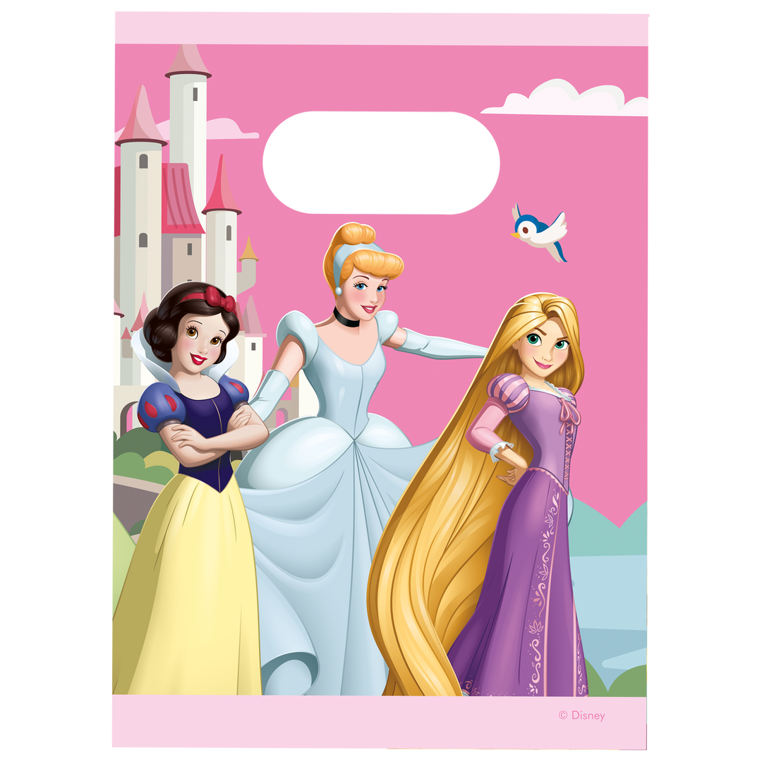 Mitgebsel-Tüten-Disney-Princess-Create-your-World-Papier-4er-Pack