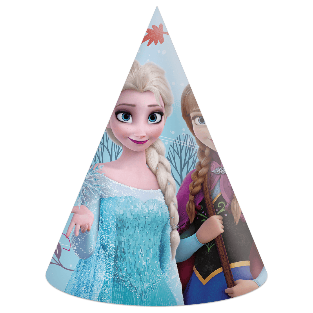 Party Hüte Frozen Idyllic Wonder, 6er Pack