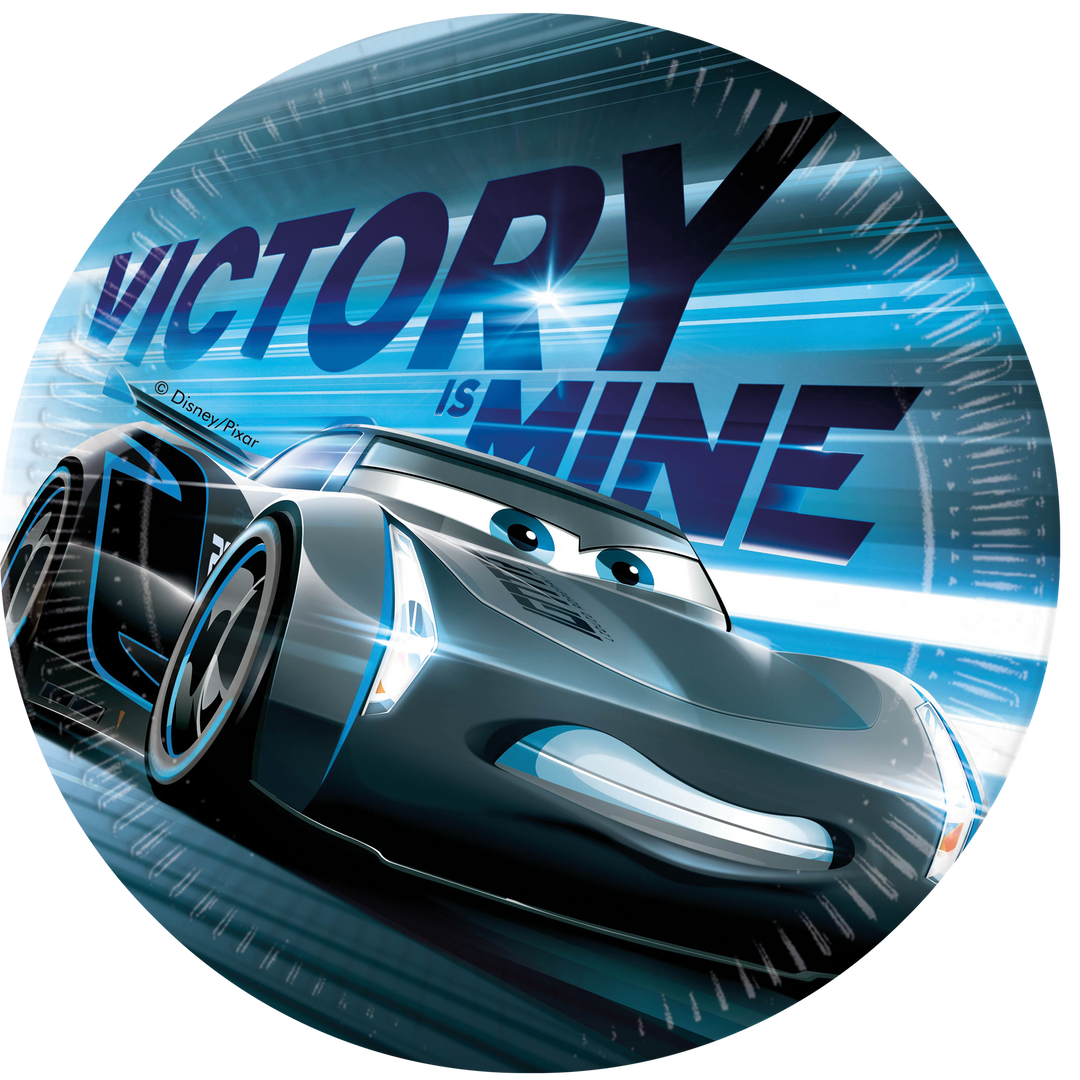 Party Teller Disney Cars Victory Is Mine, 8 Stück, Ø 23 cm