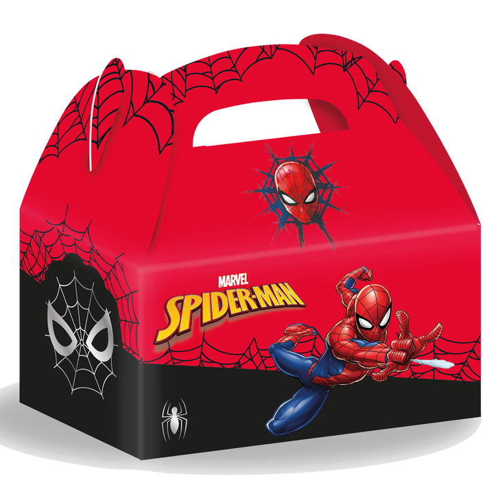 Snackboxen Spiderman World of Webs, 4 Stück