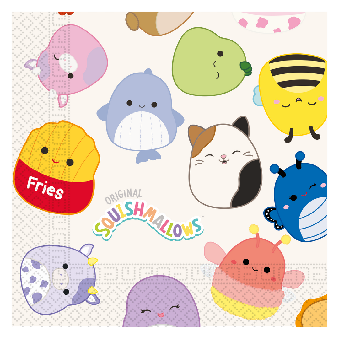 Squishmallows Servietten, 20 Stück