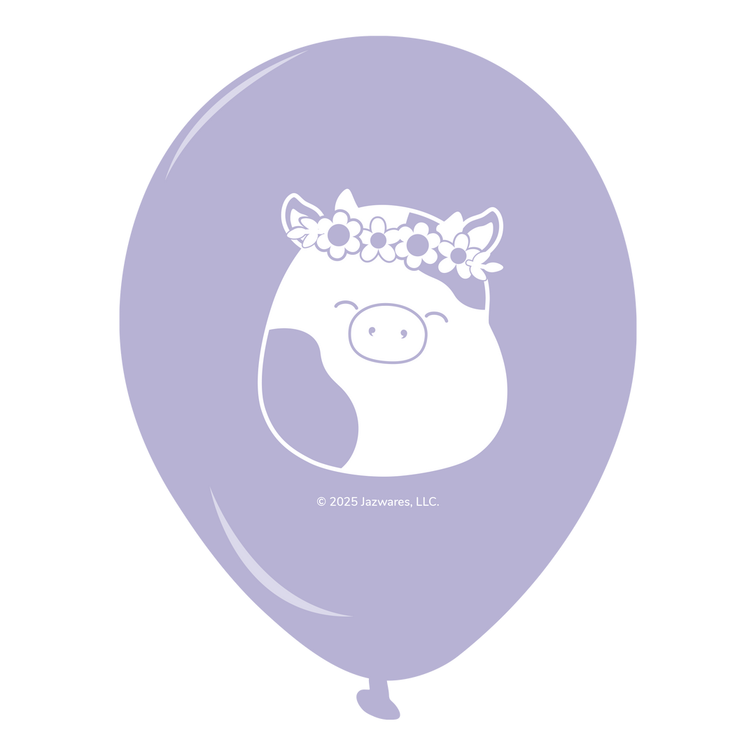 Luftballons Squishmallows, Party Deko für Kindergeburtstag, 8 Stück