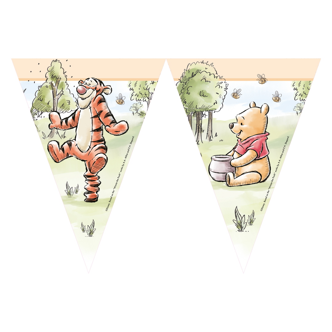 Wimpelkette Winnie Pooh, Die Natur, 2.3 m