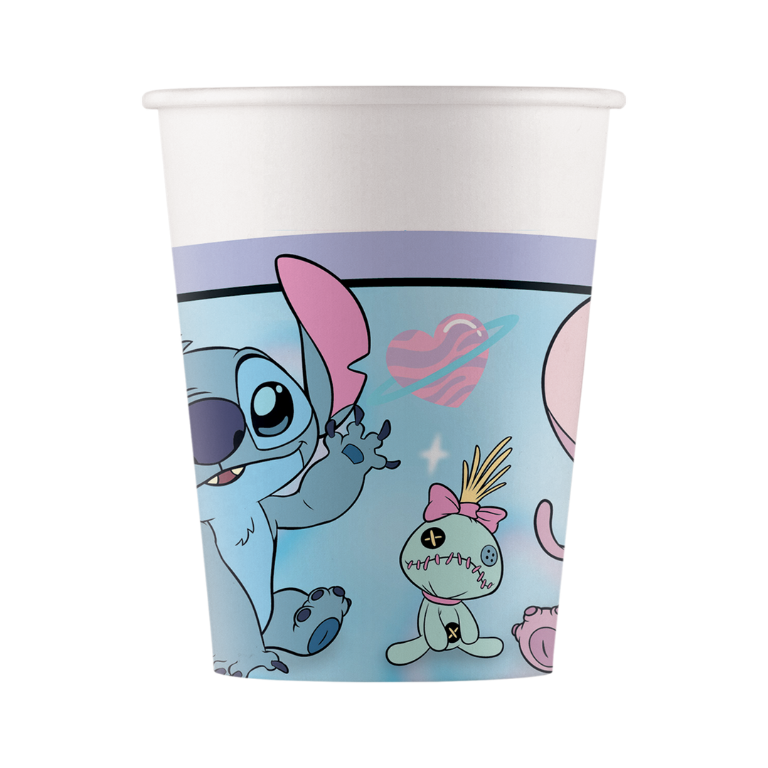 Pappbecher Stitch & Angel, Angel Cute, 8 Stück