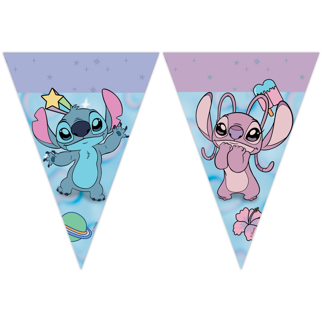 Wimpelkette Stitch & Angel, 2.3 m