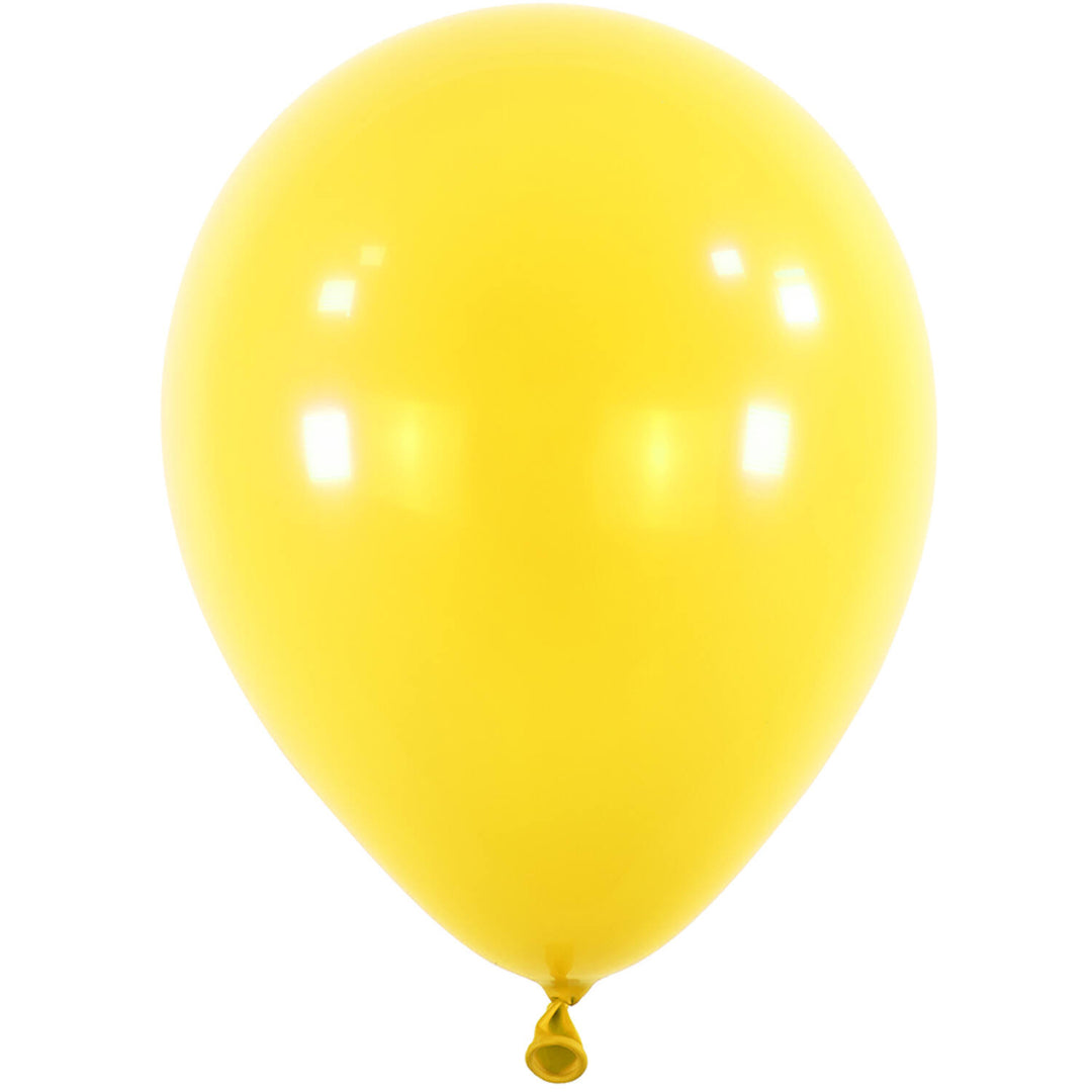 Megapack kleine Luftballons Gelb, Eco, Ø 12 cm, 100 Stück