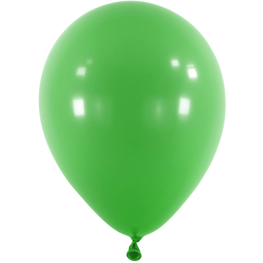 Megapack kleine Eco Luftballons Grün, Ø 12 cm, 100 Stück