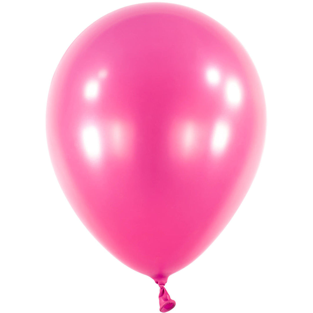 Megapack kleine Eco Luftballons Pink für Kindergeburtstag, Ø 12 cm, 100 Stück