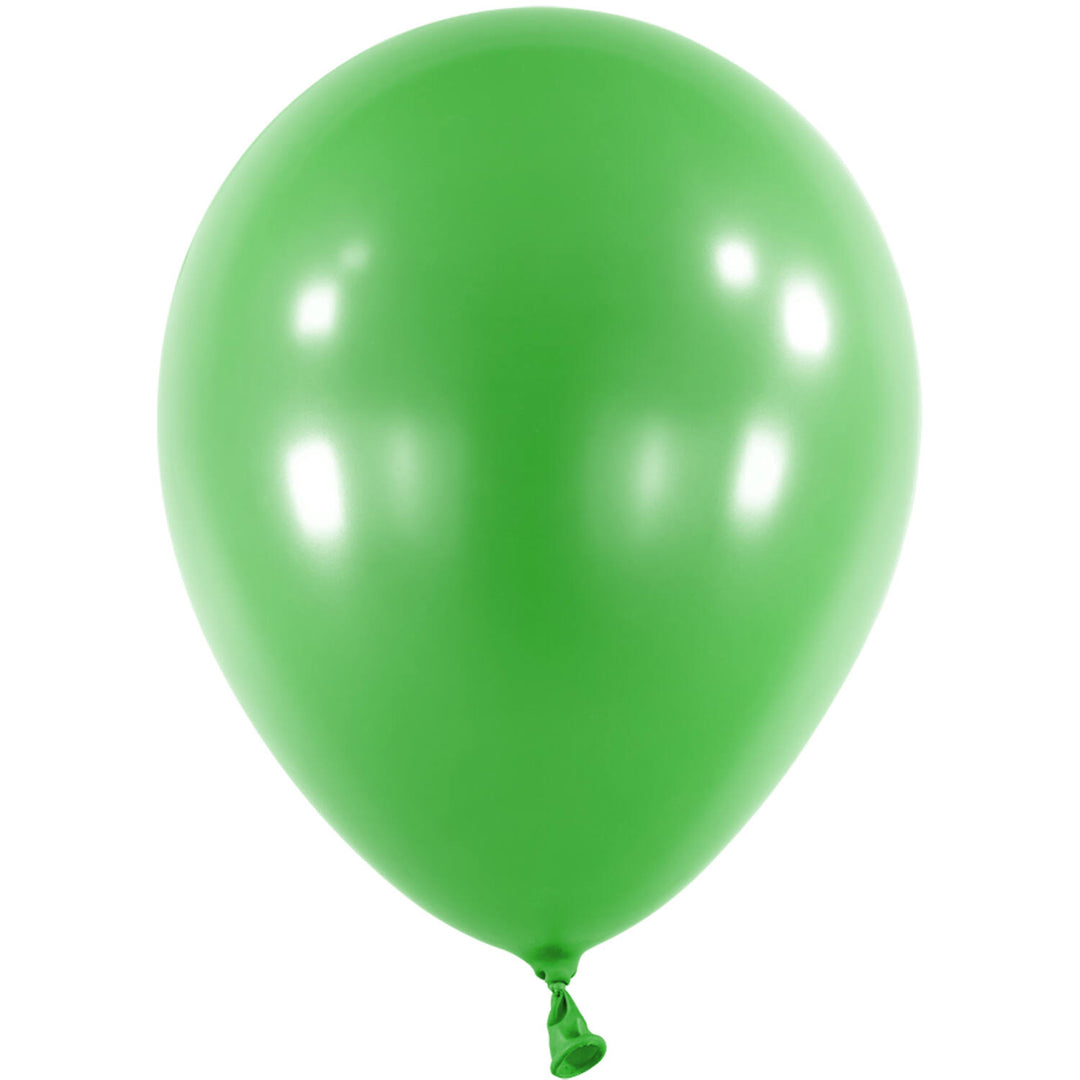 Megapack kleine Luftballons Eco Hellgrün, Ø 12 cm, 100 Stück