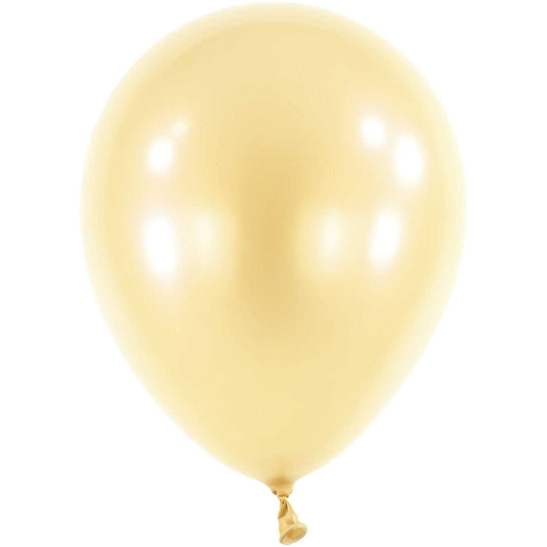 Superpack Luftballons Vanilla Cream, Eco, Ø 28 cm, 50 Stück