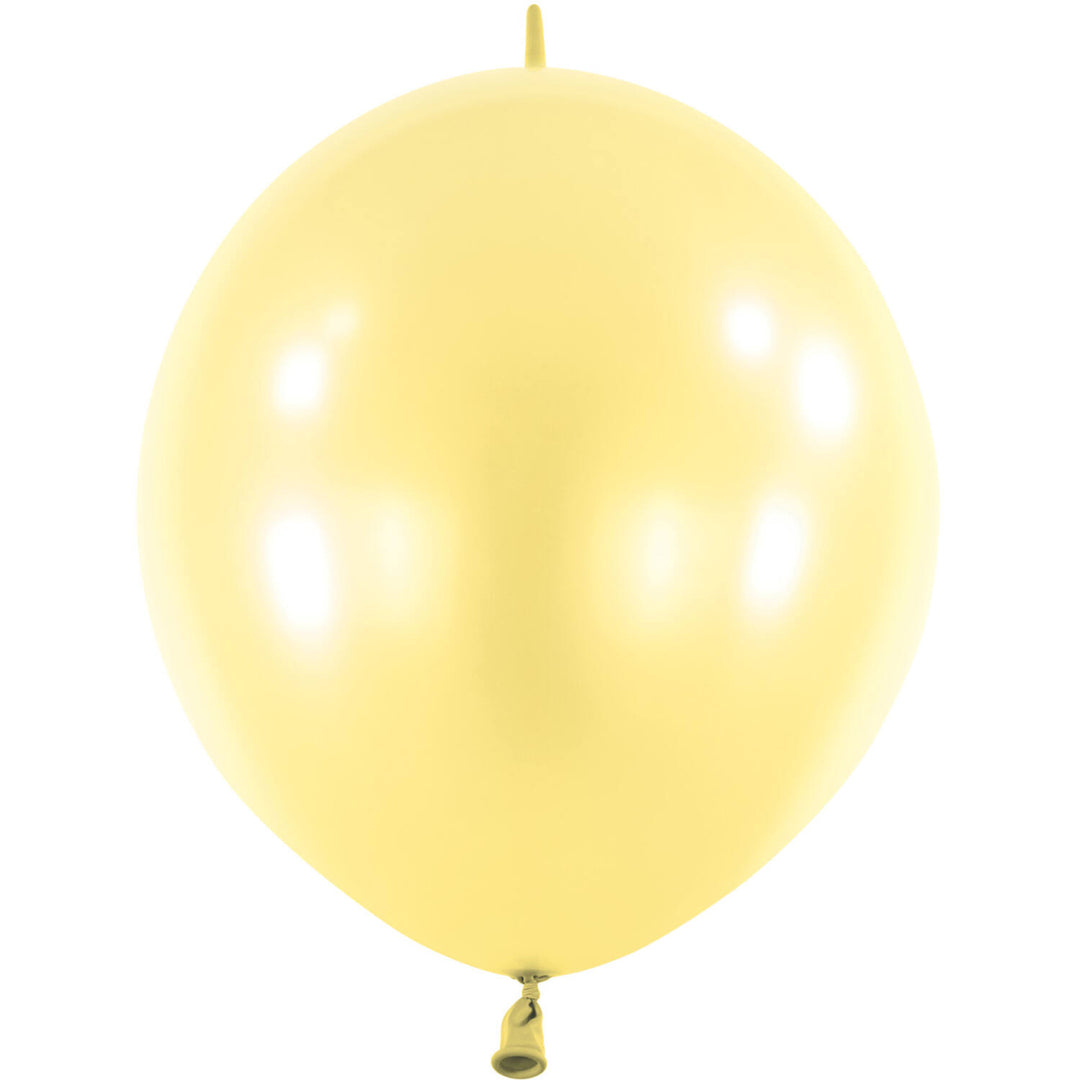 Megapack kleine Luftballons Pearl Cream, Eco, Ø 15 cm, 100 Stück