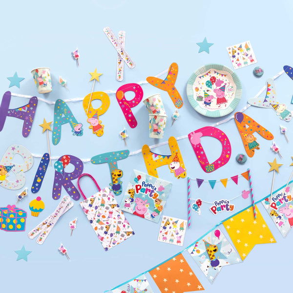 Partytüten Peppa Wutz, 8er Pack kinderparties-shop