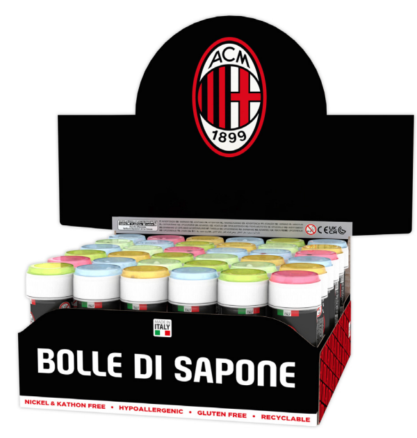 AC Milan Fussball Seifenblasen, 1 St., 60ml
