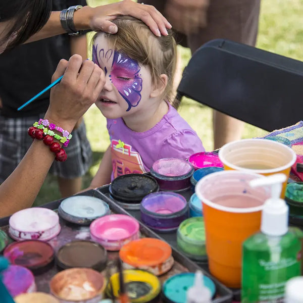Arbeitsplatz Schminken