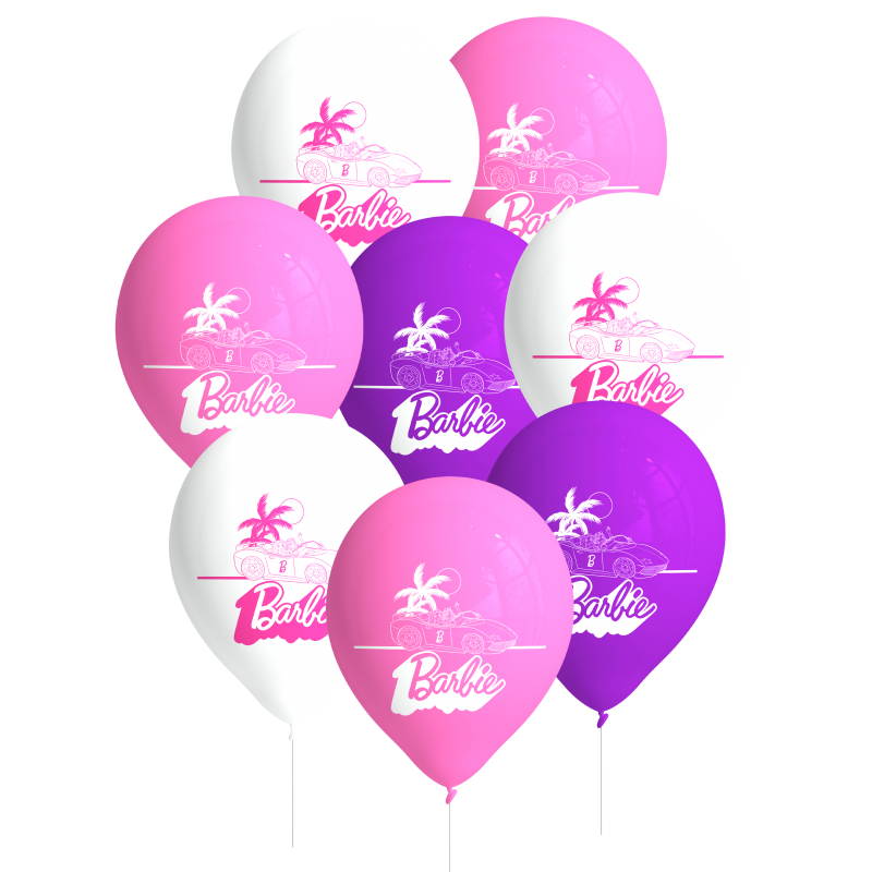 Barbie Party Deko Set, 58-teilig für 6-8 Kinder