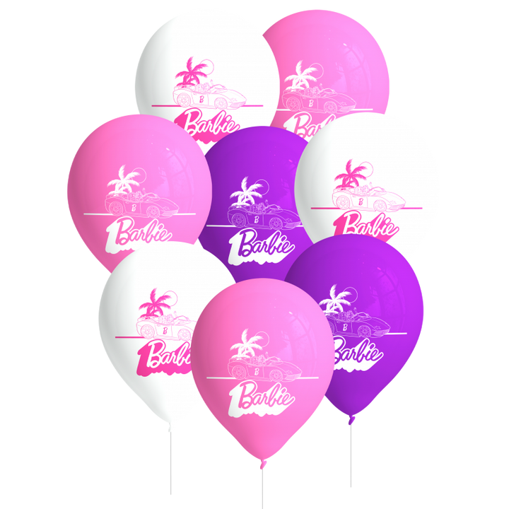 Barbie Party Deko Set, 58-teilig für 6-8 Kinder