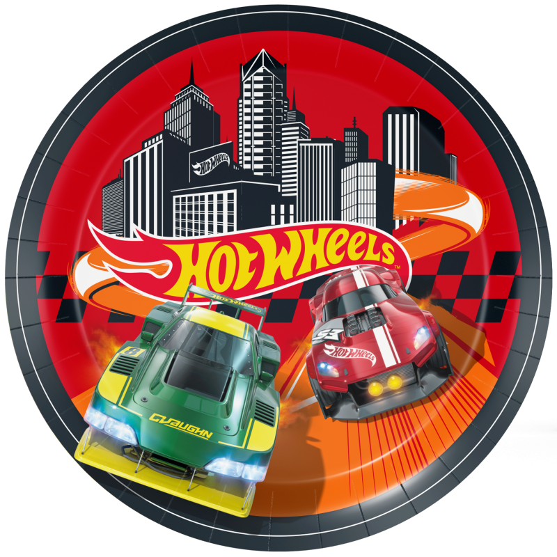 Party Deko Set Hot Wheels, 58-teilig für 6-8 Kinder
