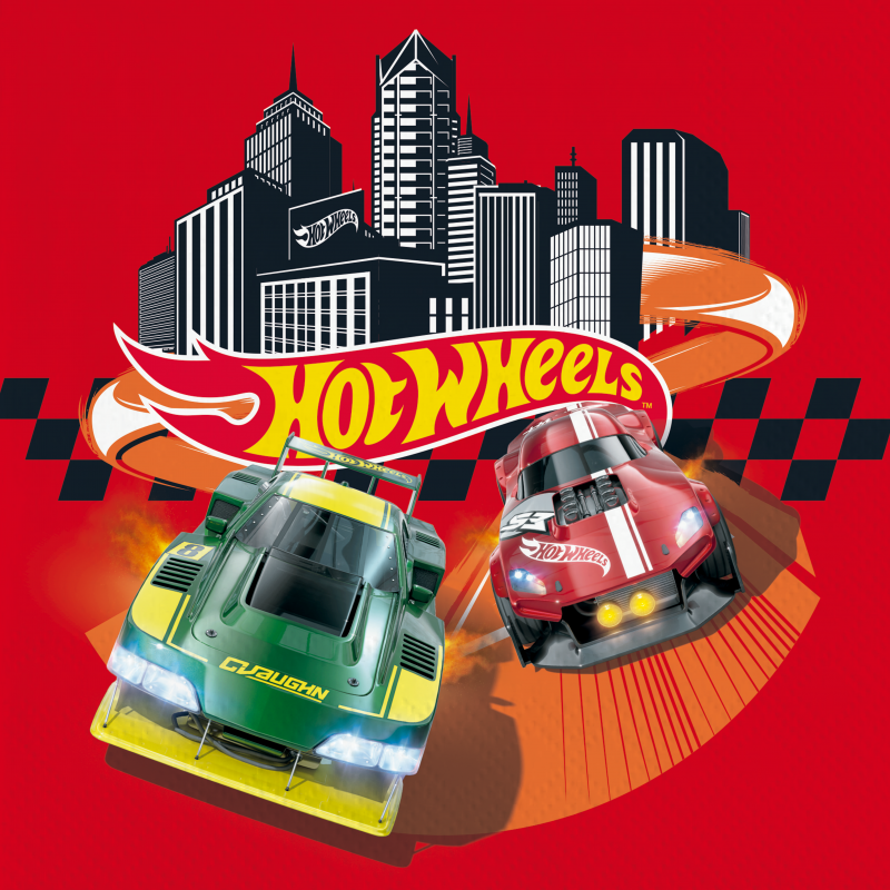 Party Deko Set Hot Wheels, 58-teilig für 6-8 Kinder