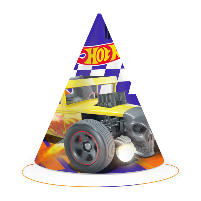 Party Deko Set Hot Wheels, 58-teilig für 6-8 Kinder
