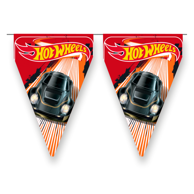 Party Deko Set Hot Wheels, 58-teilig für 6-8 Kinder
