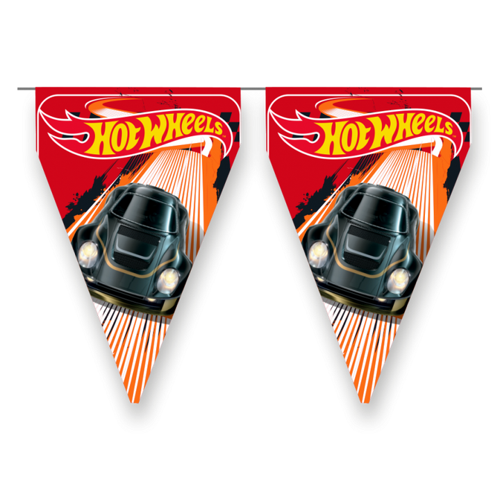 Party Deko Set Hot Wheels, 58-teilig für 6-8 Kinder