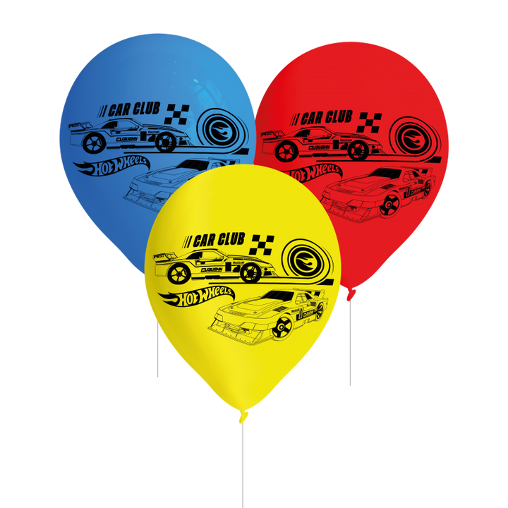 Party Deko Set Hot Wheels, 58-teilig für 6-8 Kinder