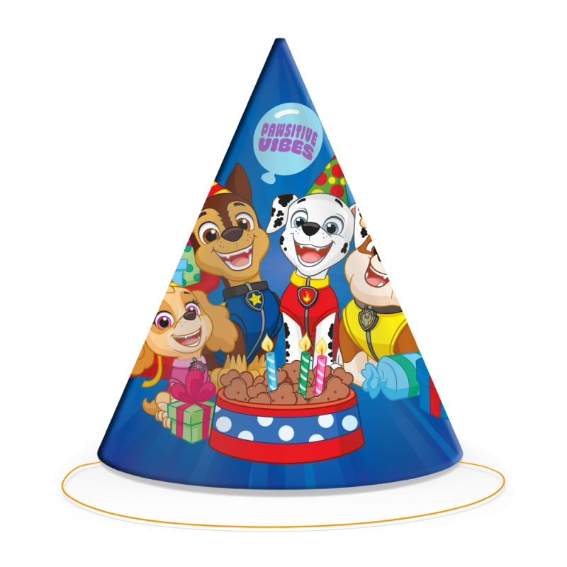 Party Set Paw Patrol, Mottobox für Kindergeburtstag, 58-teilig für 6-8 Kinder