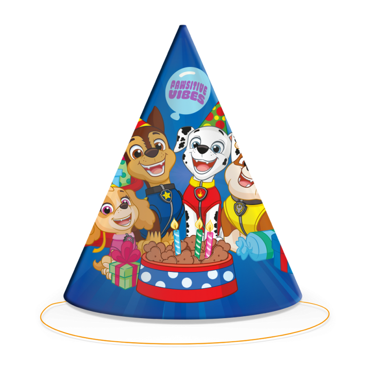 Party Set Paw Patrol, Mottobox für Kindergeburtstag, 58-teilig für 6-8 Kinder