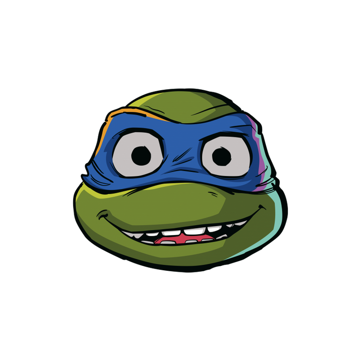 Tortues Ninja, masque, pack de 6