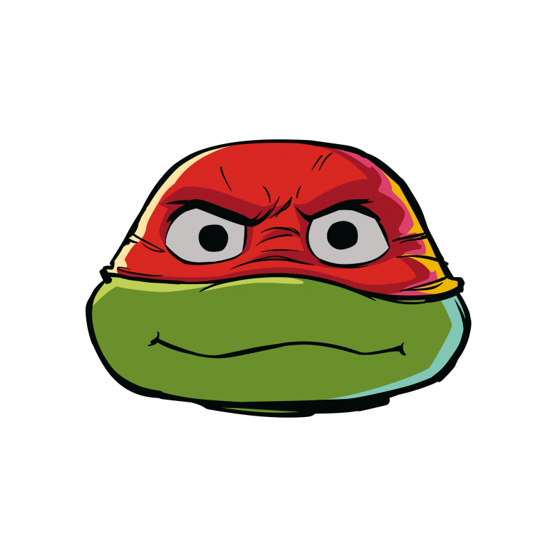 Tortues Ninja, masque, pack de 6