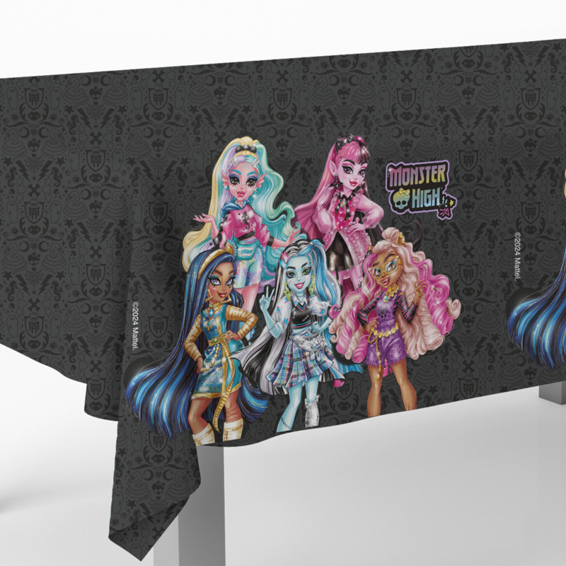 Monster High Party Deko Set, 58-teilig für 6-8 Kinder