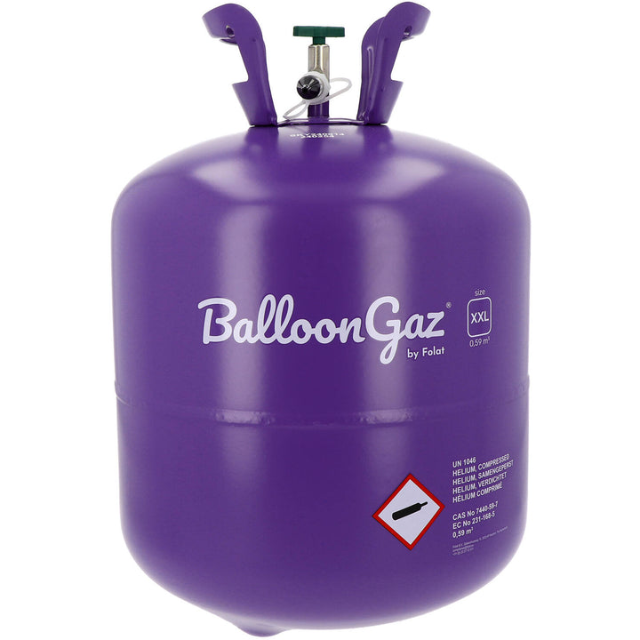 XXL Helium von BalloonGAZ, XXL, 0,59m3, für bis zu 80 Luftballons