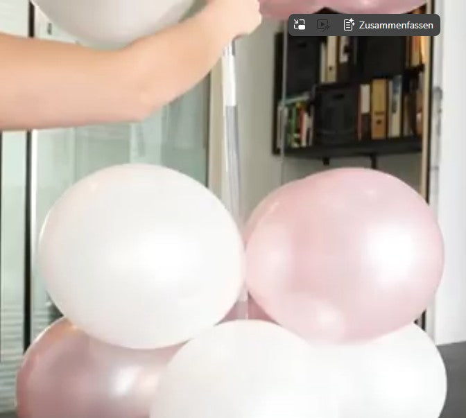 Ballon-Tischbogen-Gestell-DIY-Set-für-3m-Ballongirlande-41-teilig
