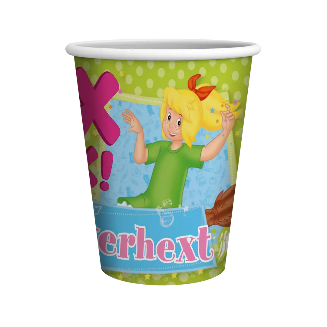 Bibi Blocksberg Becher, 250ml, 10er Pack kinderparties-shop
