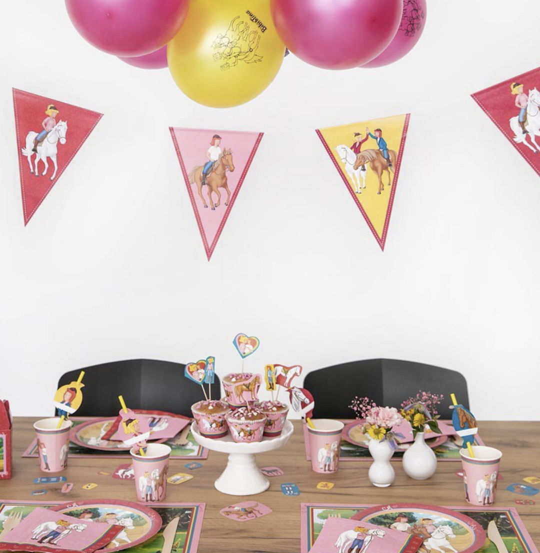 Bibi und Tina Partygeschenk Mal- und Rätselheft, A6 kinderparties-shop