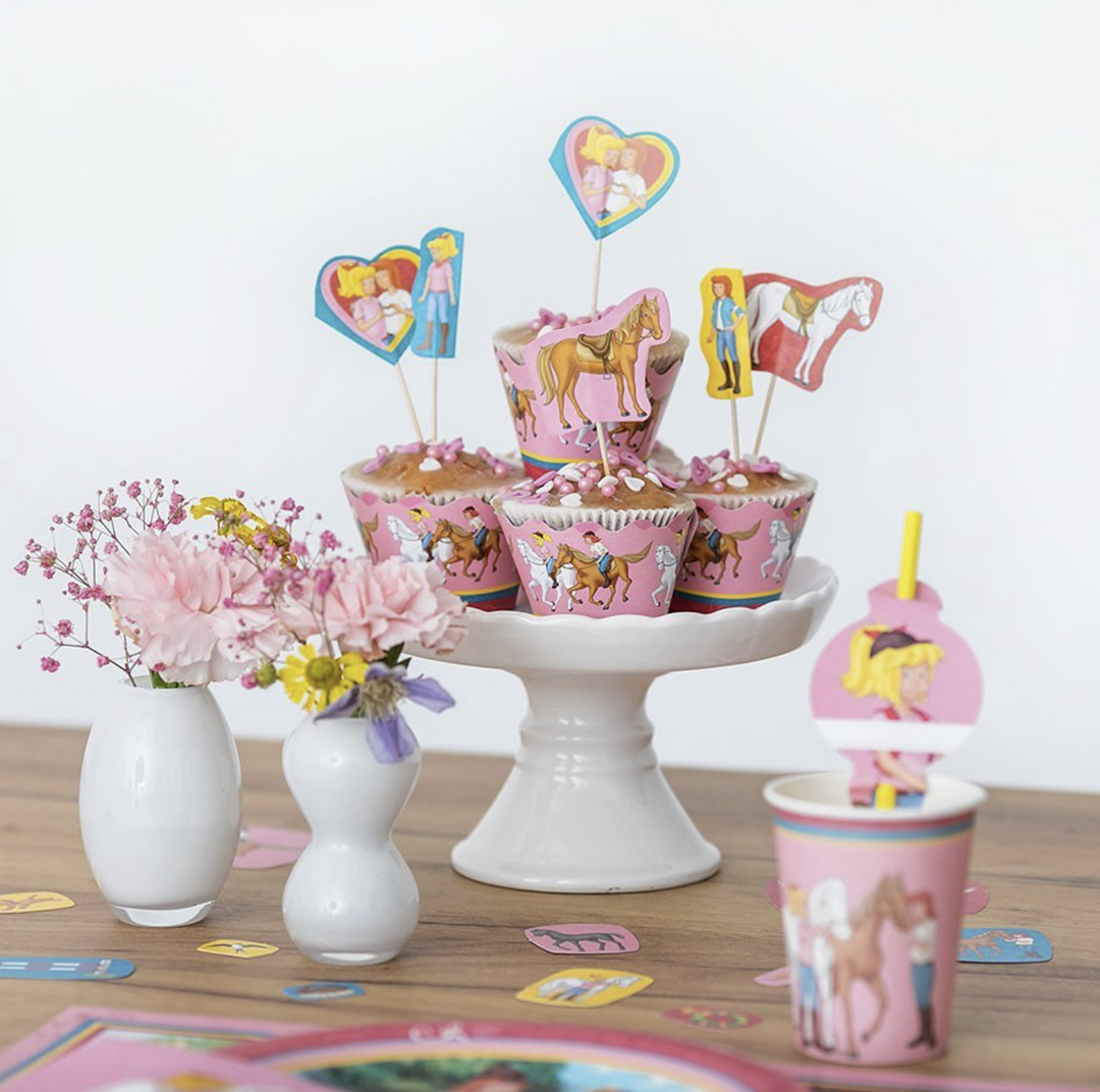 Muffin Picker, Bibi und Tina 10er Pack kinderparties-shop