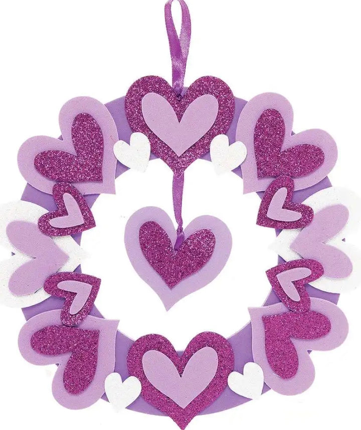 Adesivi in gommapiuma a forma di cuore, San Valentino, autoadesivi, confezione da 250 pezzi
