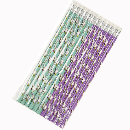 Bleistifte mit Radierer, Einhorn Party, 12er Pack image