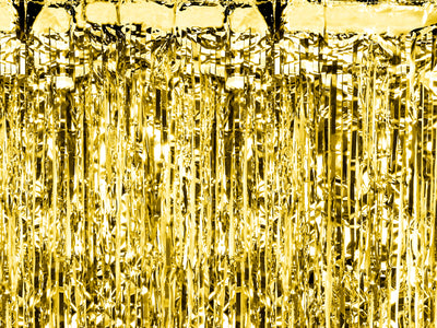Vorhang gold, Backdrop, 2.5x0.9 m