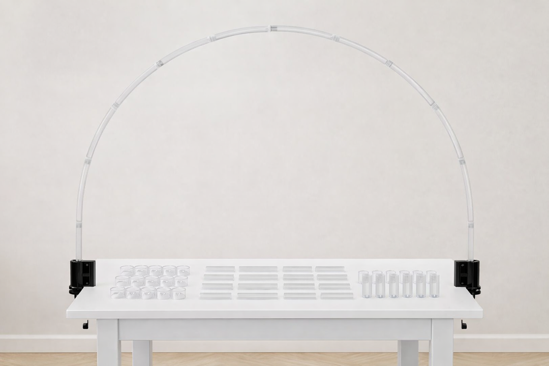 Ballon-Tischbogen-Gestell-DIY-Set-für-3m-Ballongirlande-41-teilig
