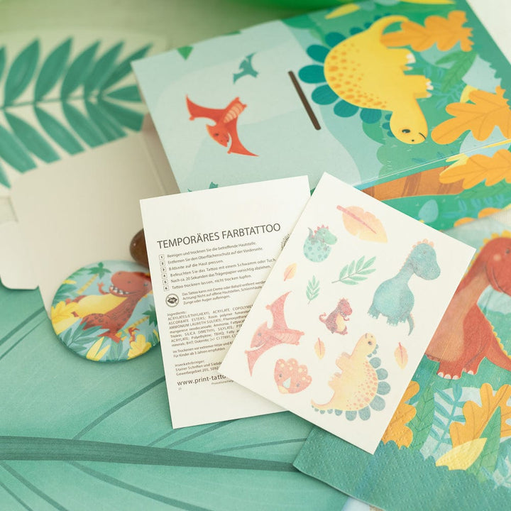 Dino-Tattoos-1-Bogen-mit-10-Tattoos
