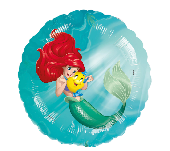 Disney-Arielle-Folienballon-Disney-Party-45-cm