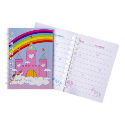 Notizbuch Einhorn Party, 4er Set kinderparties-shop