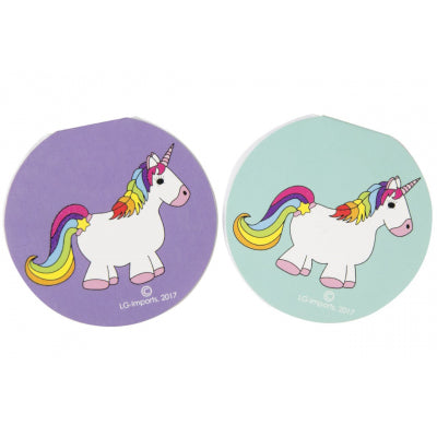 Notizbuch Einhorn, 1 Stück, 8 cm kinderparties-shop