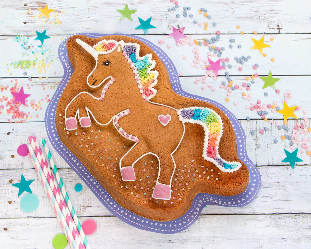 Einhorn Backform, Elly das Einhorn kinderparties-shop