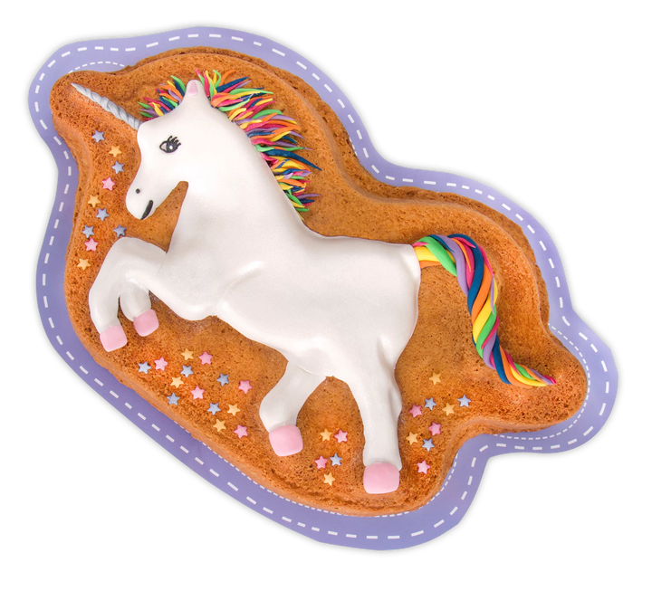 Einhorn Backform, Elly das Einhorn kinderparties-shop