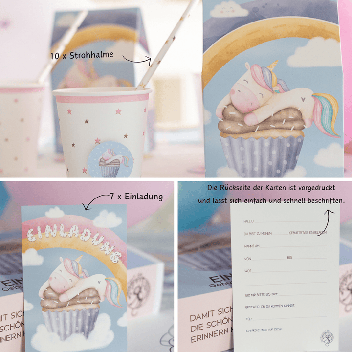 Mottobox-Baby-Einhorn-Geburtstag