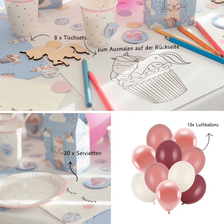 Mottobox-Baby-Einhorn-Geburtstag