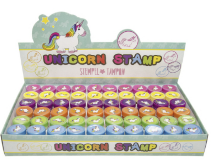 Einhorn Stempel, 1 Stk, versch. Motive kinderparties-shop