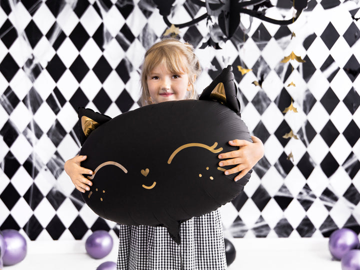 Folienballon-Katze-schwarz-&-gold-48-x-36-cm